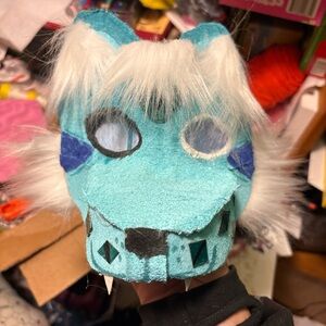 Shadow Milk Cookie Therian/Otherpaw/Otherkin/Quadrobics Mask